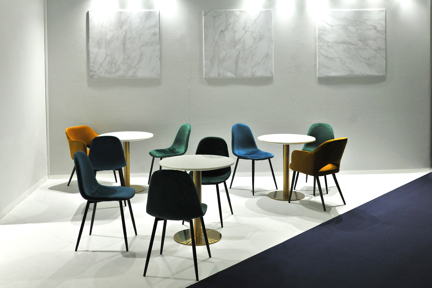 Illustration 5 du produit Gatsby Marbre Pedestal Table