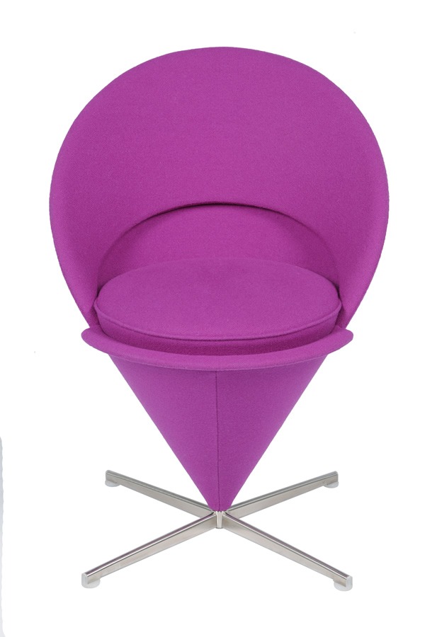 Illustration 1 du produit Fauteuil Cone Magenta