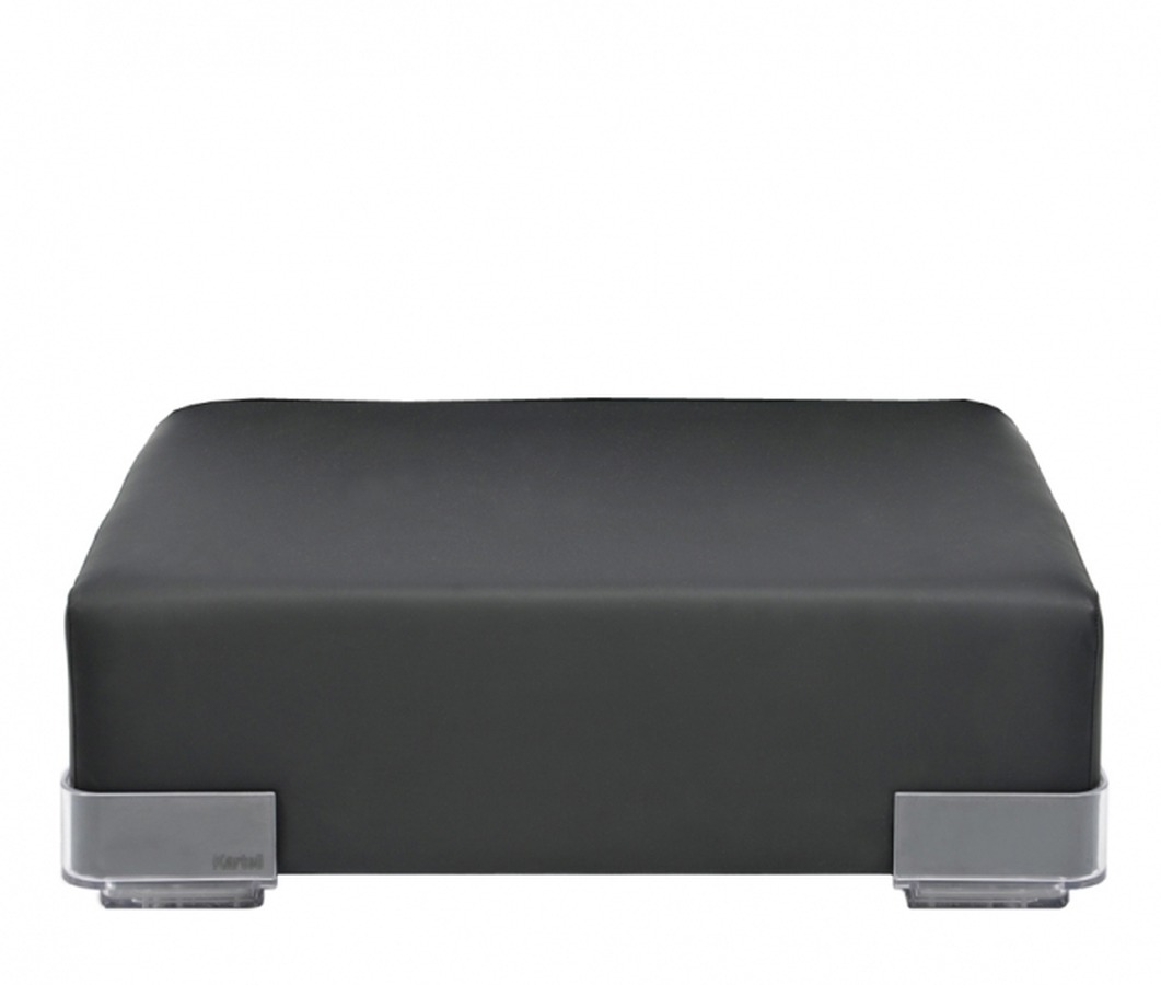 Illustration 1 du produit Plastic Ottomans Black