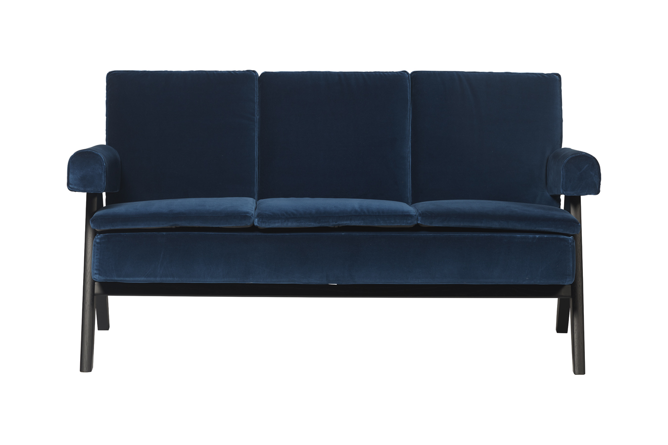Illustration 2 du produit Canapé Capitol Complex Velours Bleu Indigo