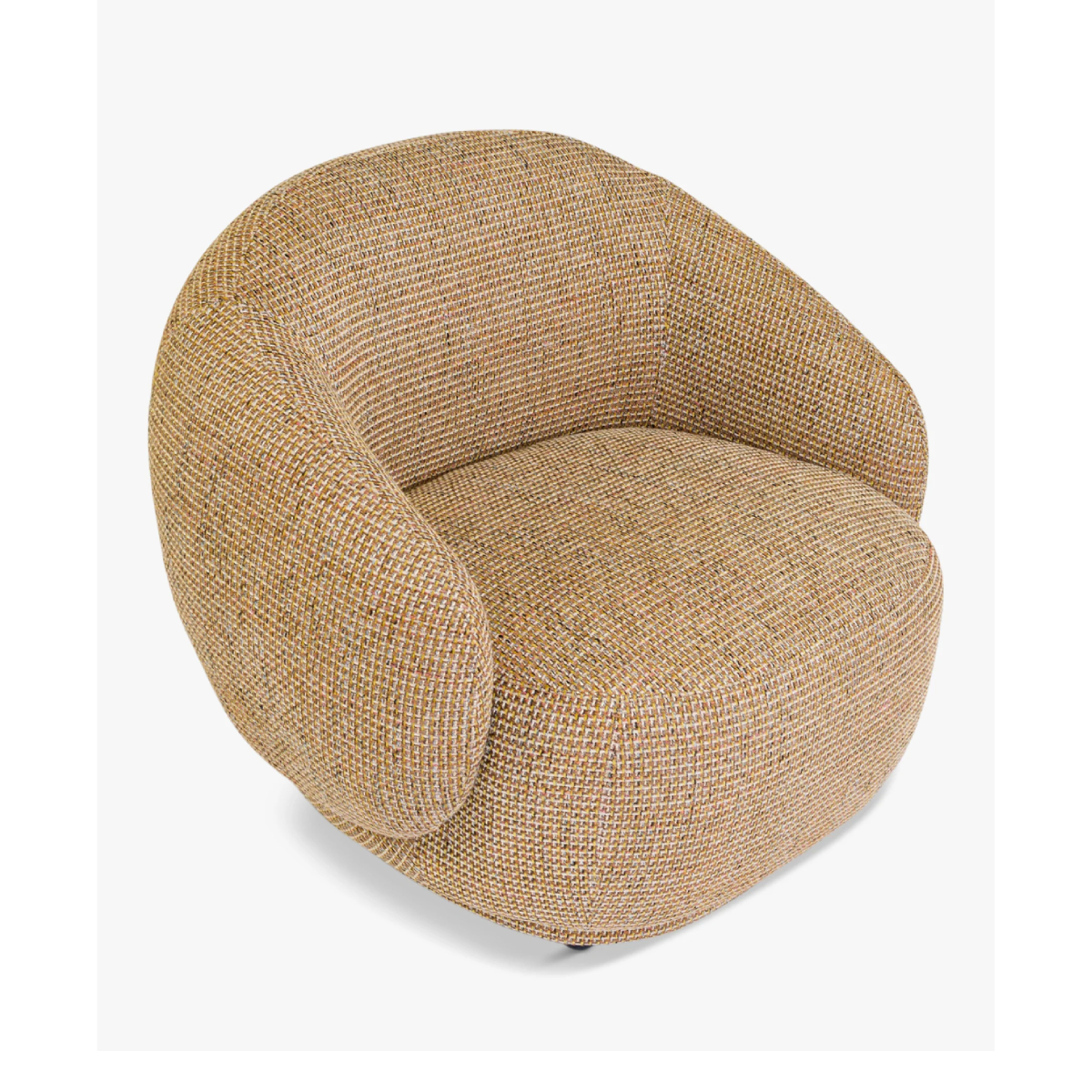 Location-fauteuil-telde-tweed-jaune-1