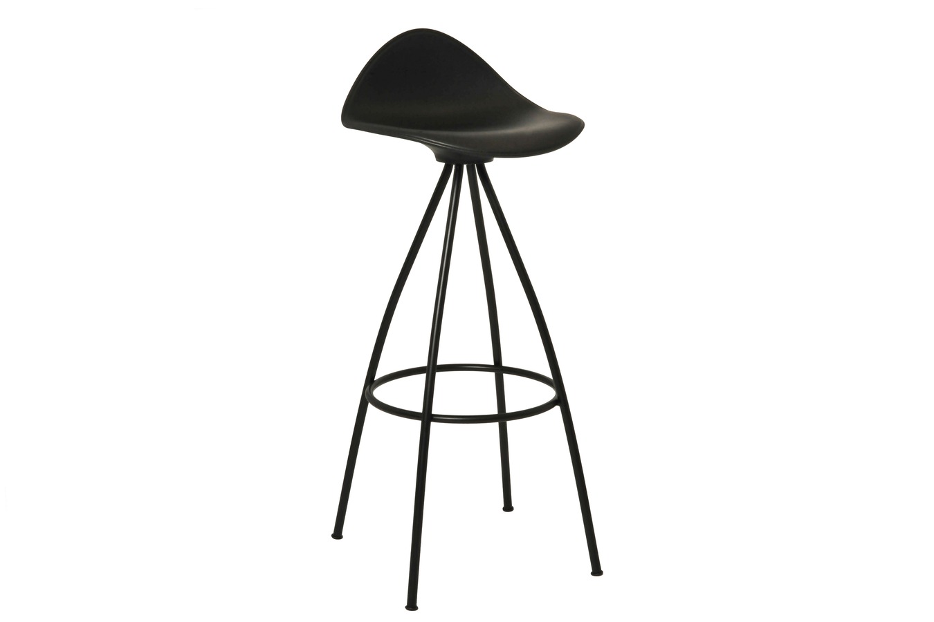 Illustration 2 du produit Tabouret Onda Noir
