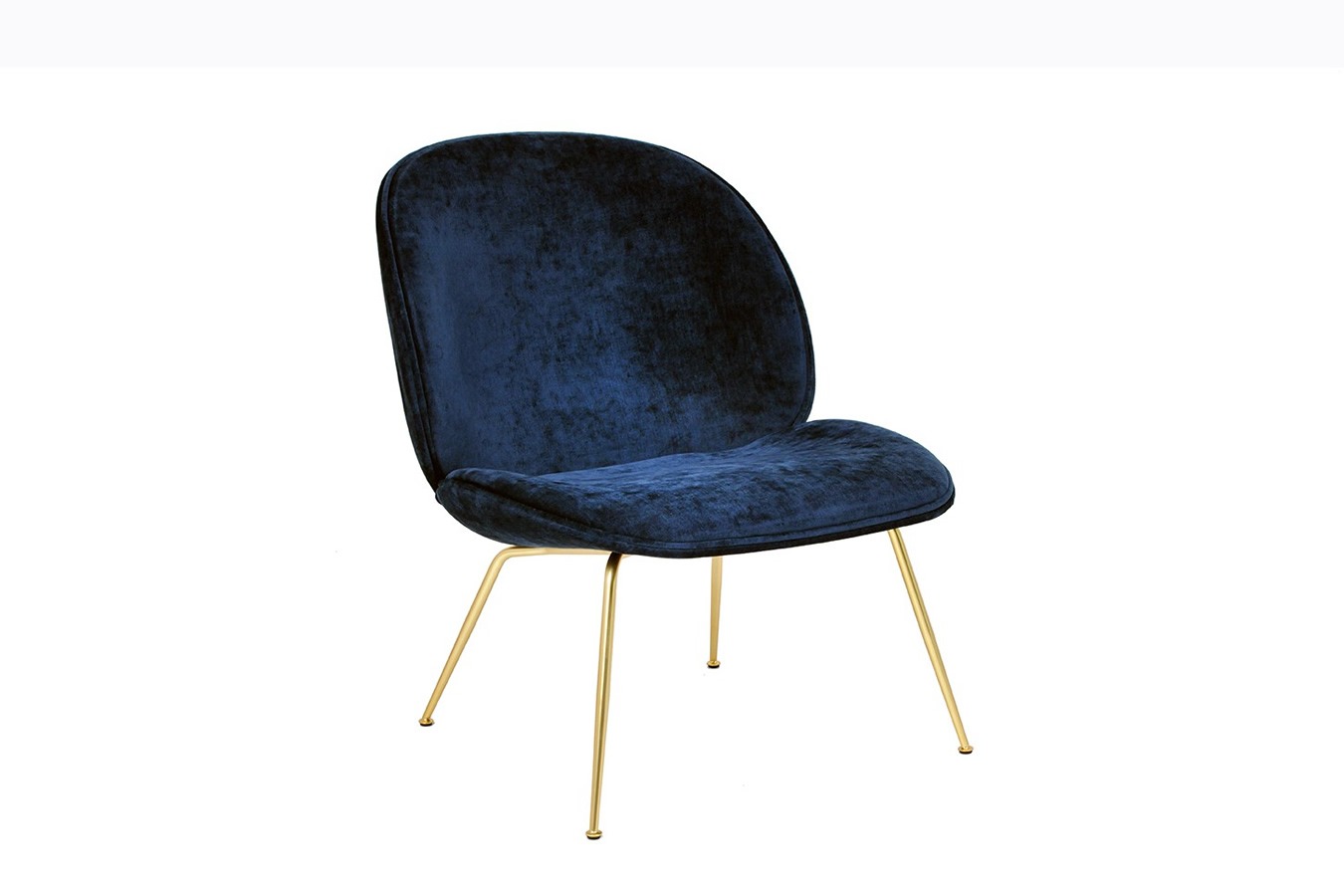 Illustration 1 du produit Beetle Lounge Chair Midnight Blue