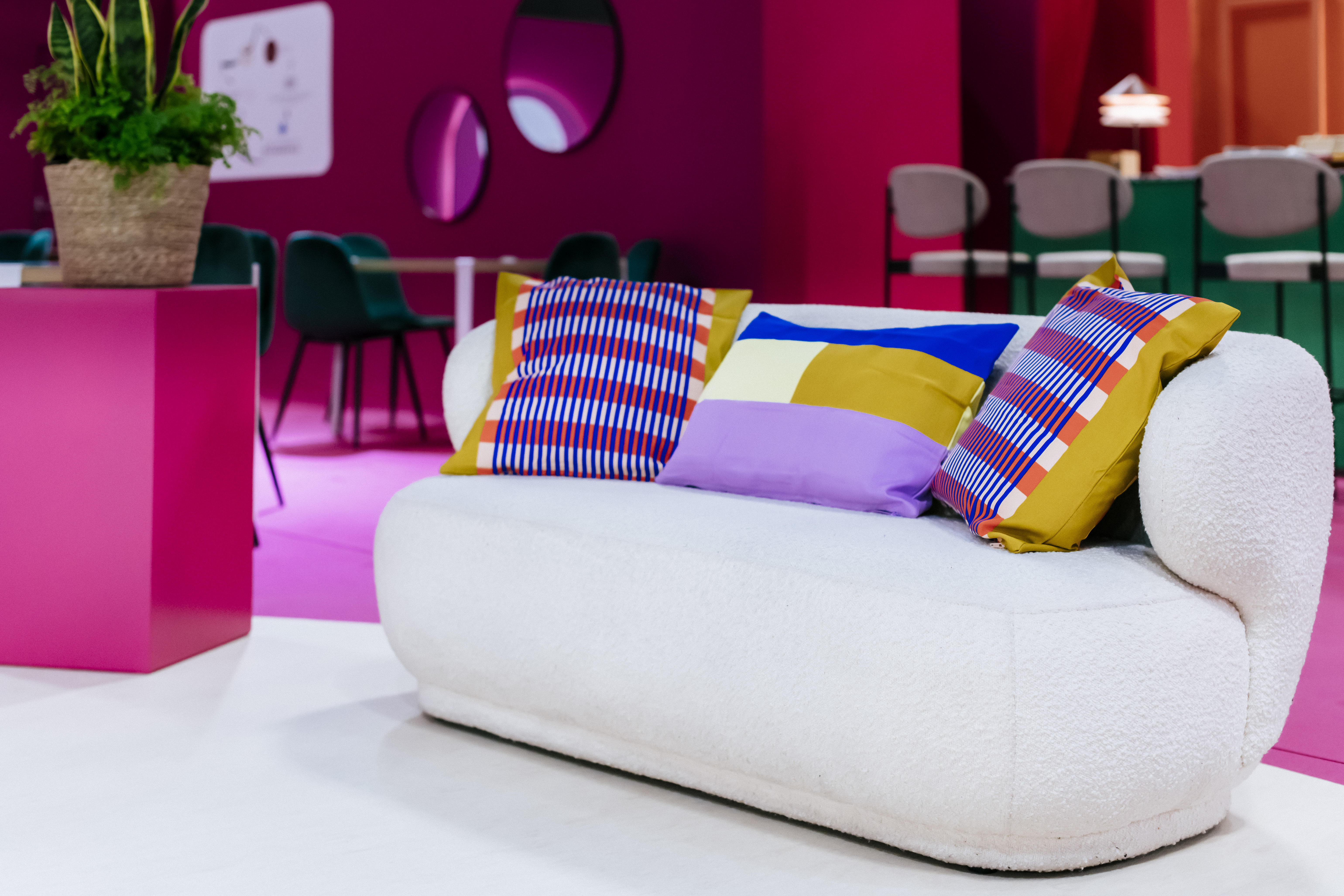Illustration 5 du produit Giulia Sofa 2 Seater Ecru Curly