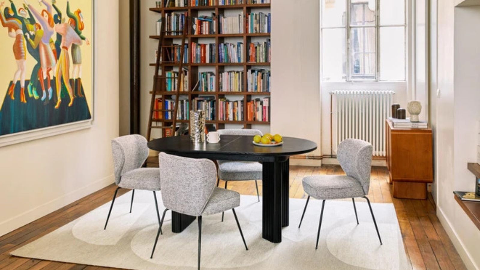 Illustration 4 du produit Wayne Chair Tweed Grey