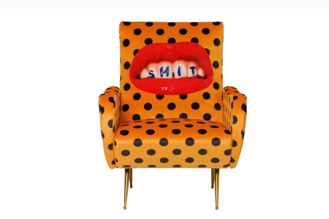 Illustration 1 du produit Toiletpaper Yellow Polka-dot Armchair