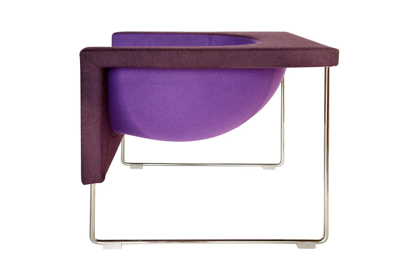 Illustration 2 du produit Fauteuil Nube Violet