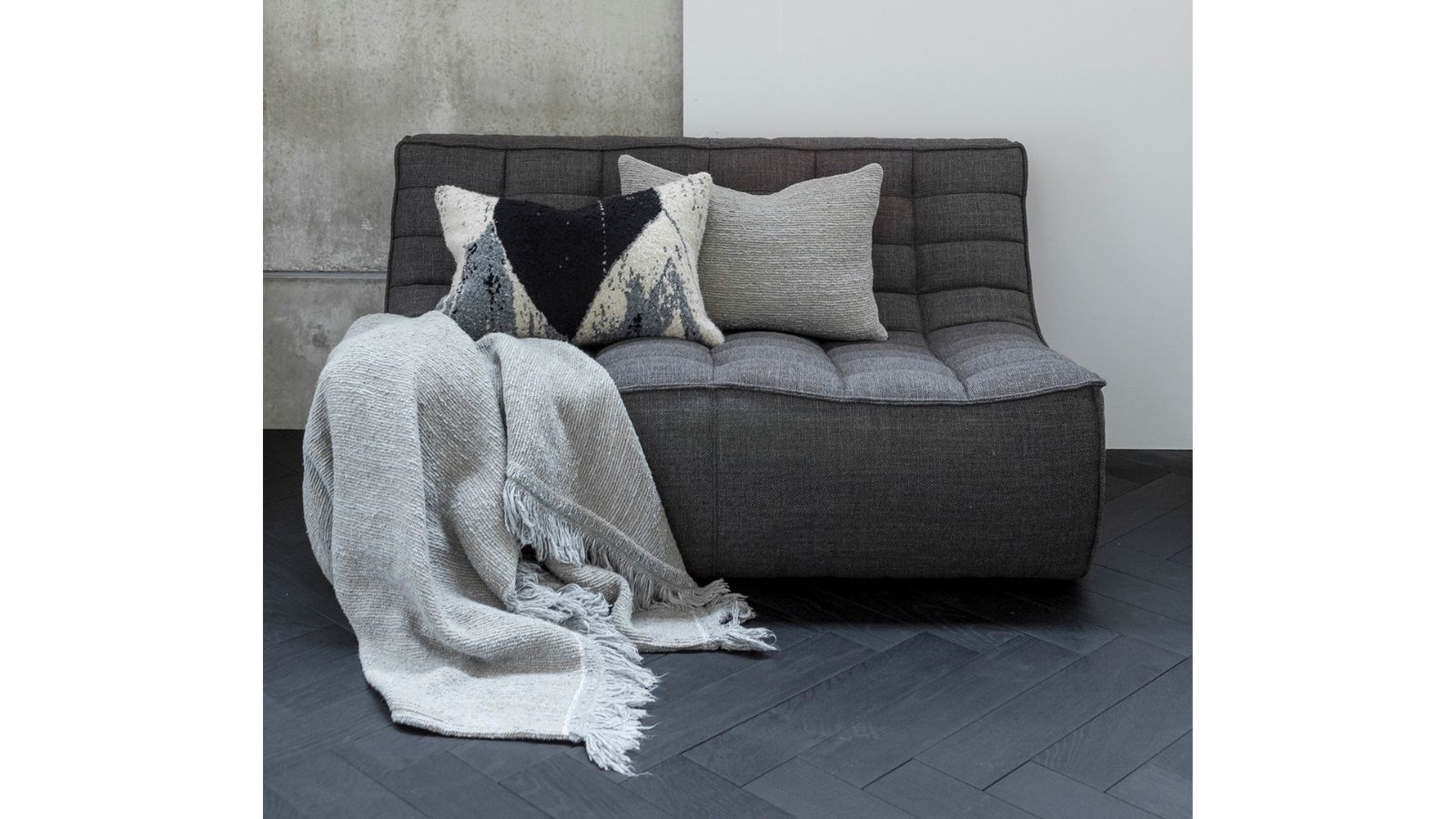 Illustration 5 du produit Canapé 2 places N701 Gris foncé