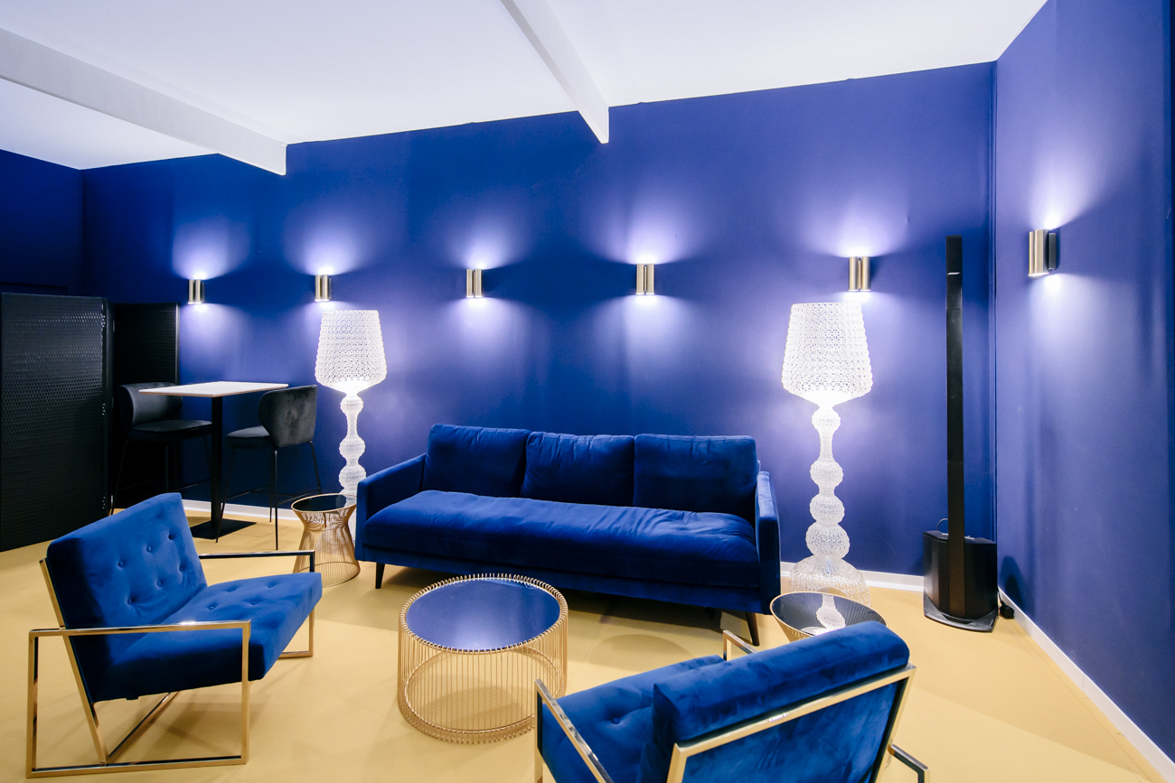 Illustration 4 du produit Canapé Gatsby 3 places Bleu Nuit