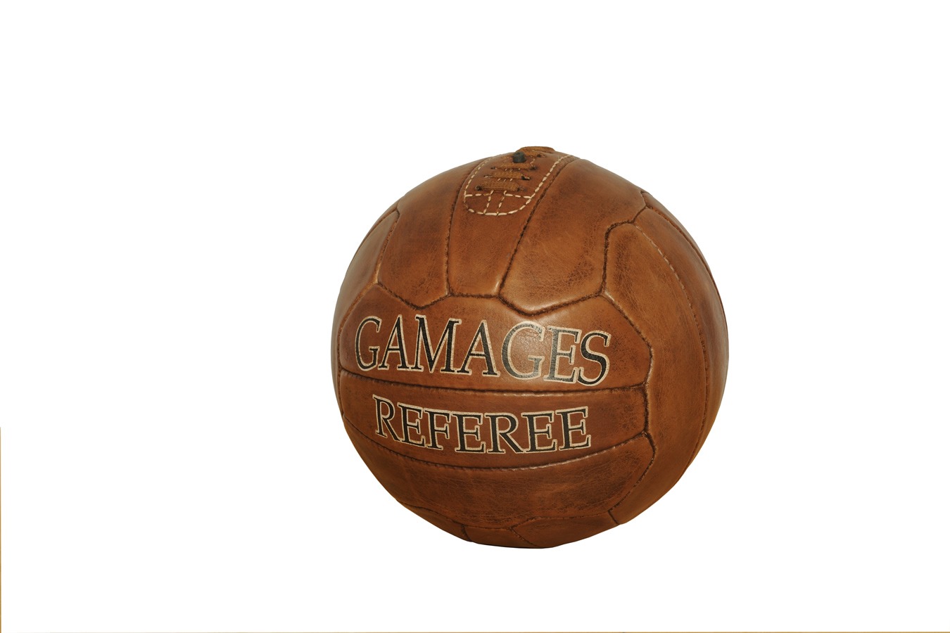 Illustration 3 du produit Ballon de Foot en Cuir Marron