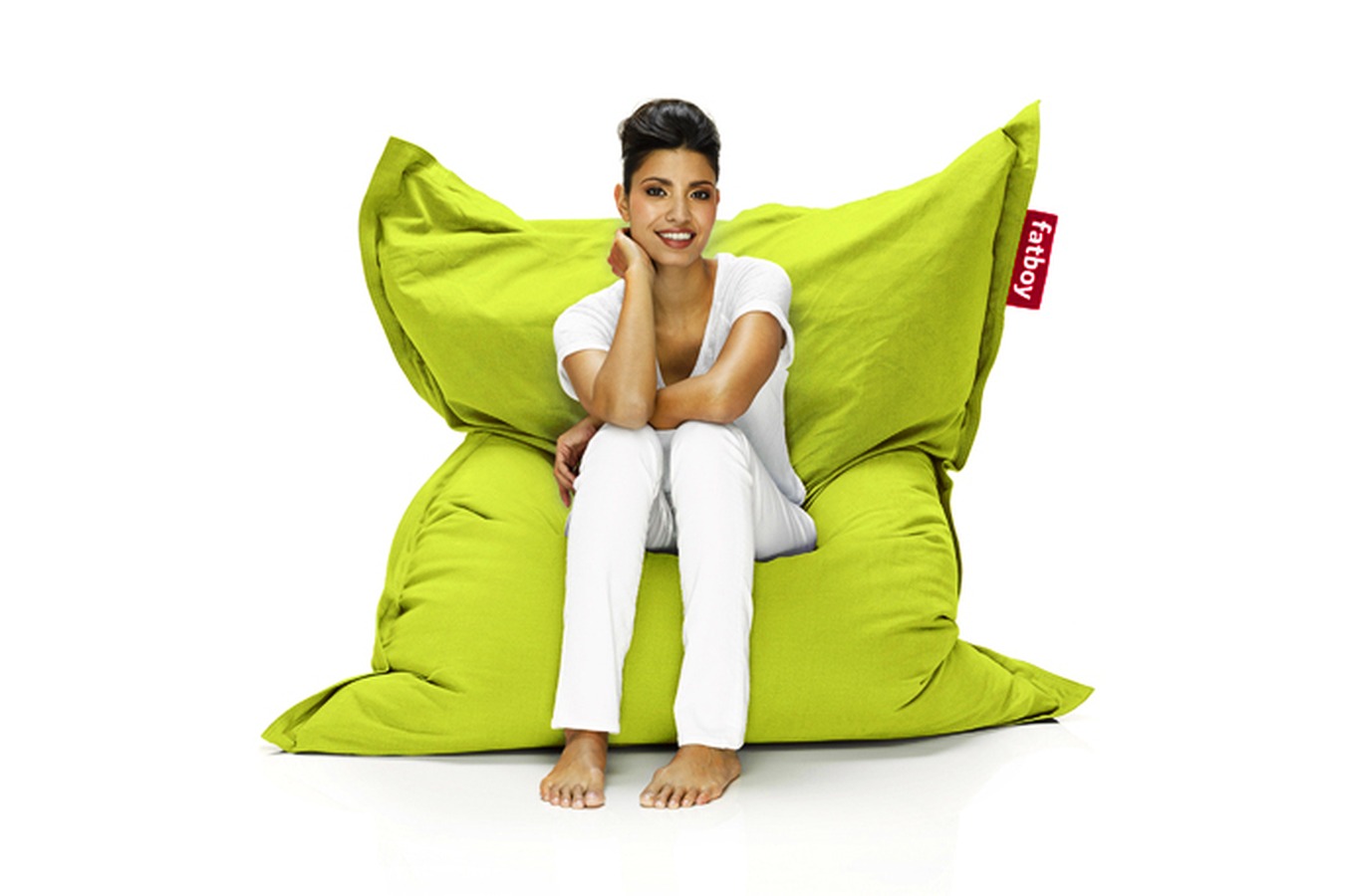 Illustration 1 du produit Pouf Original Vert Citron