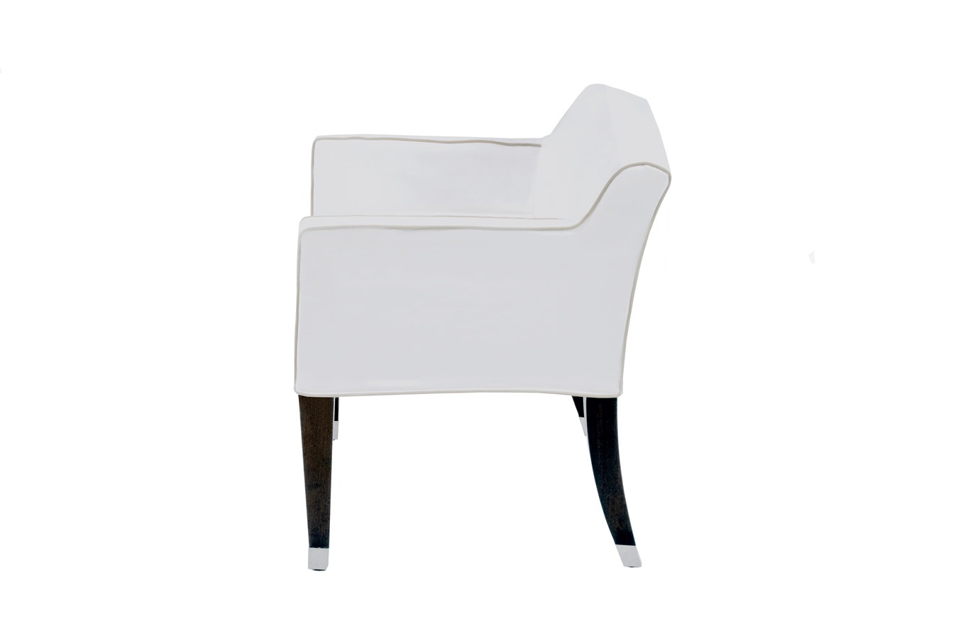 Illustration 3 du produit Fauteuil Marly Terrasse Blanc Passepoil Beige