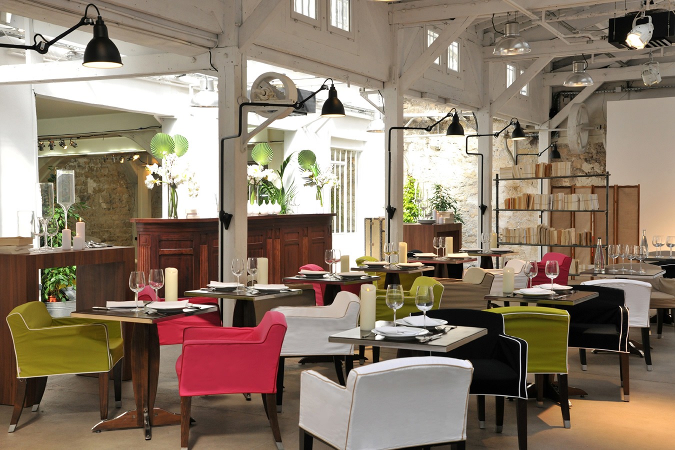 Illustration 4 du produit Marly Terrace Armchair White Piping Beige