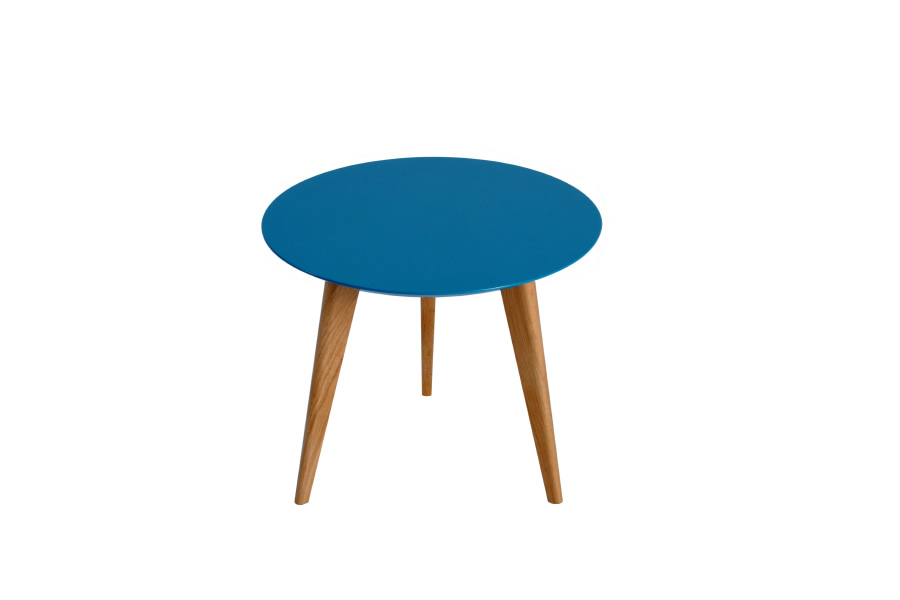 Illustration 1 du produit Table basse Lalinde Ronde Bleu Canard