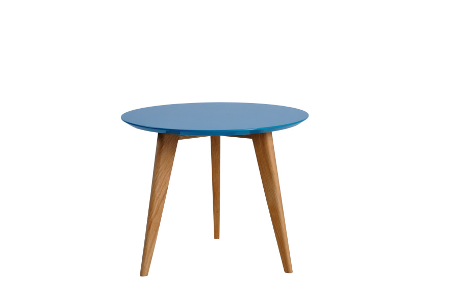 Illustration 2 du produit Table basse Lalinde Ronde Bleu Canard