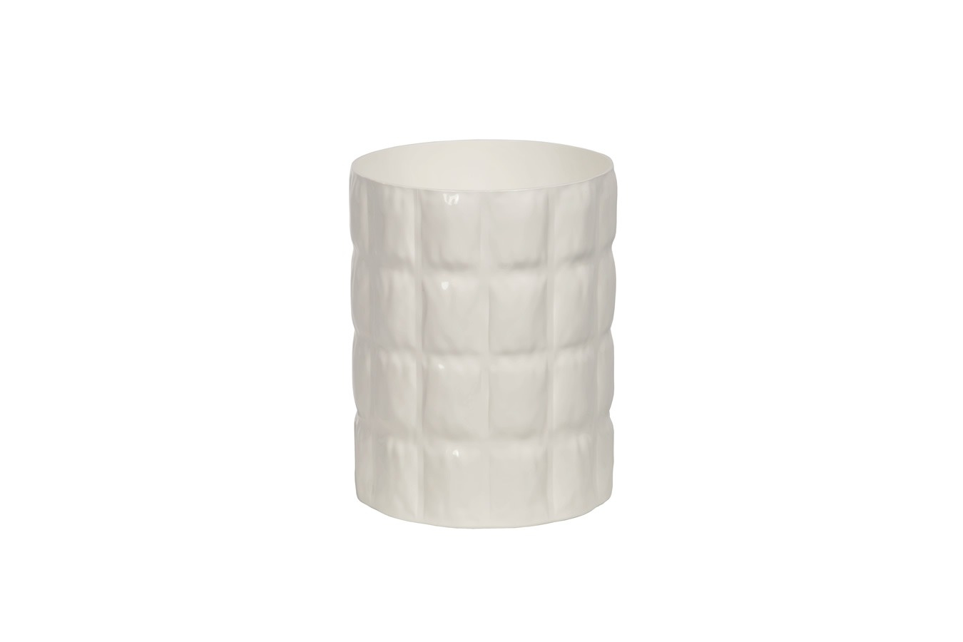 Illustration 1 du produit Quilted Vase White