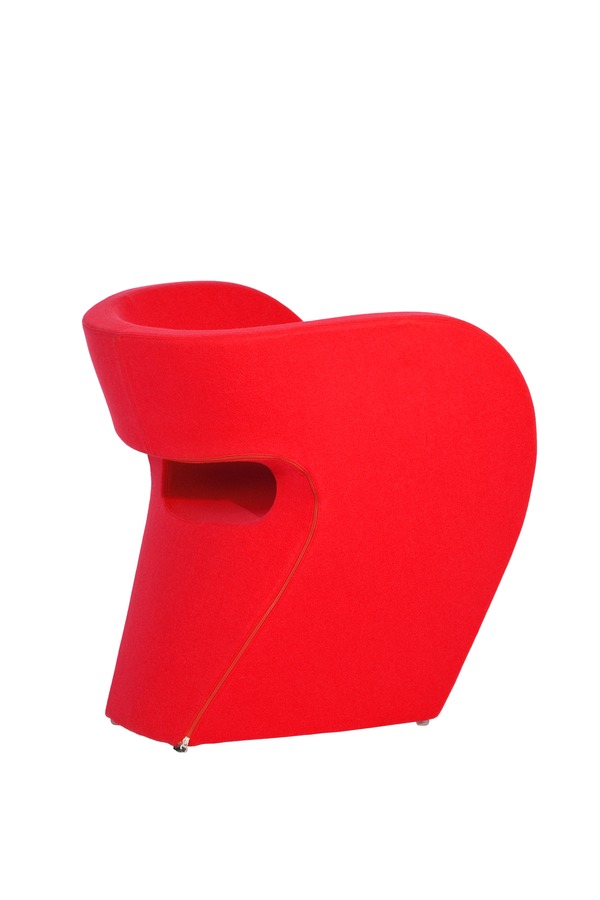 Illustration 4 du produit Fauteuil Victoria Rouge