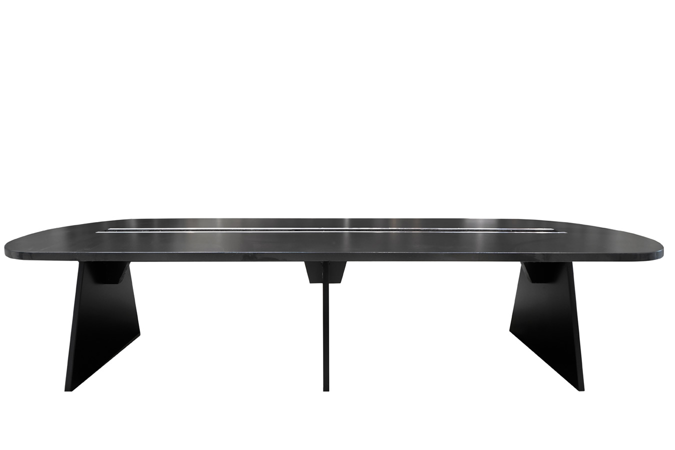 Illustration 2 du produit Oval Galère High Table