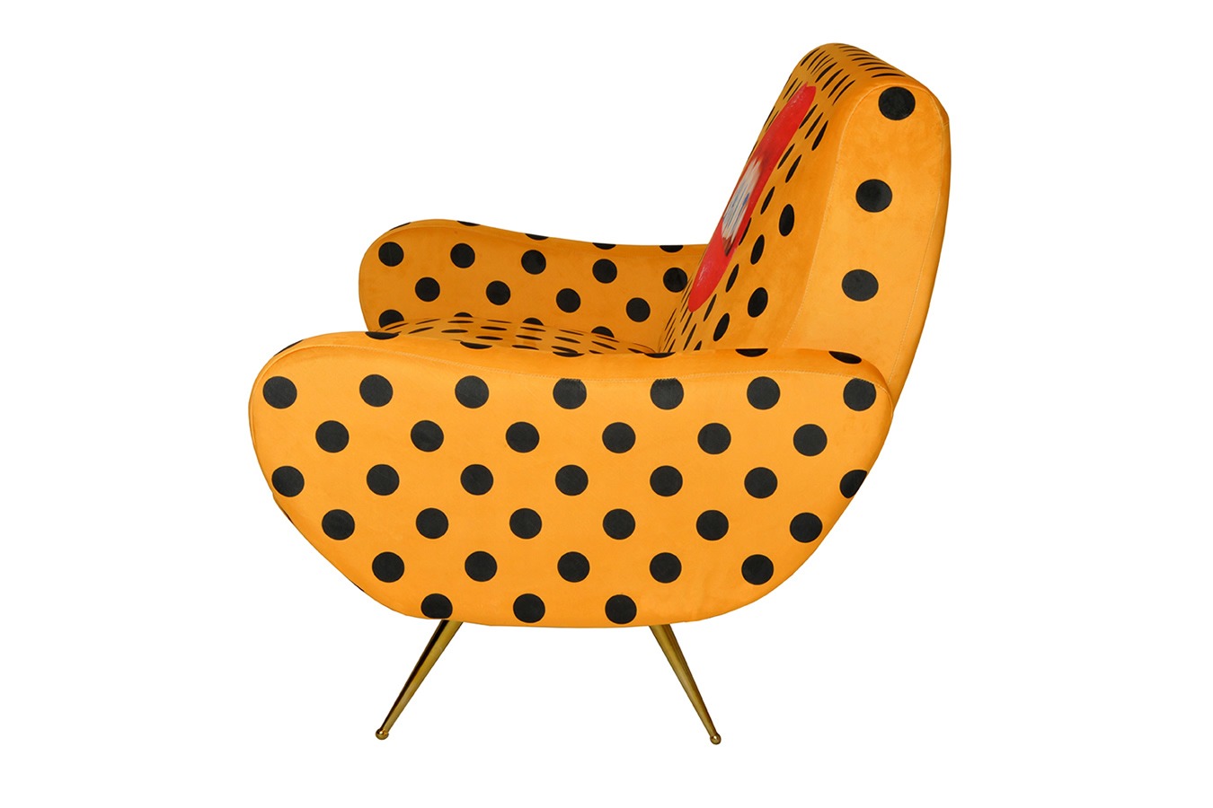 Illustration 2 du produit Toiletpaper Yellow Polka-dot Sofa