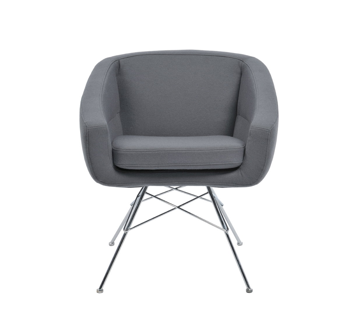 Product illustration Aiko Armchair Dark Grey 2