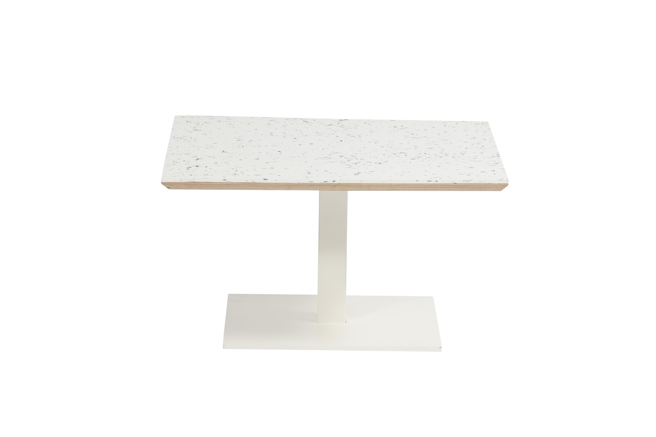 Illustration 1 du produit Table basse Marielle Blanc Le Pavé 70 x 70