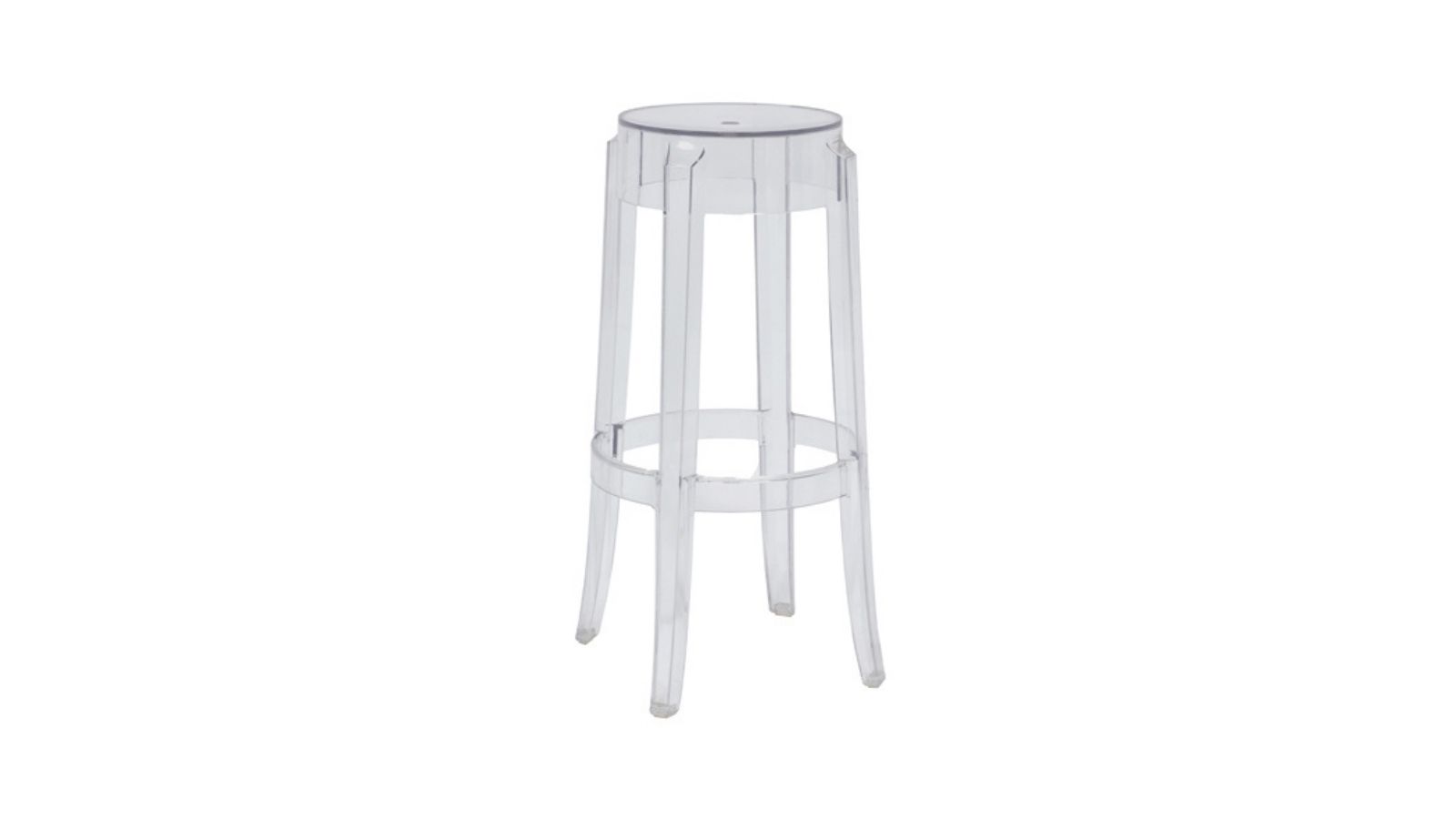 Illustration 1 du produit Tabouret Charles Ghost Transparent