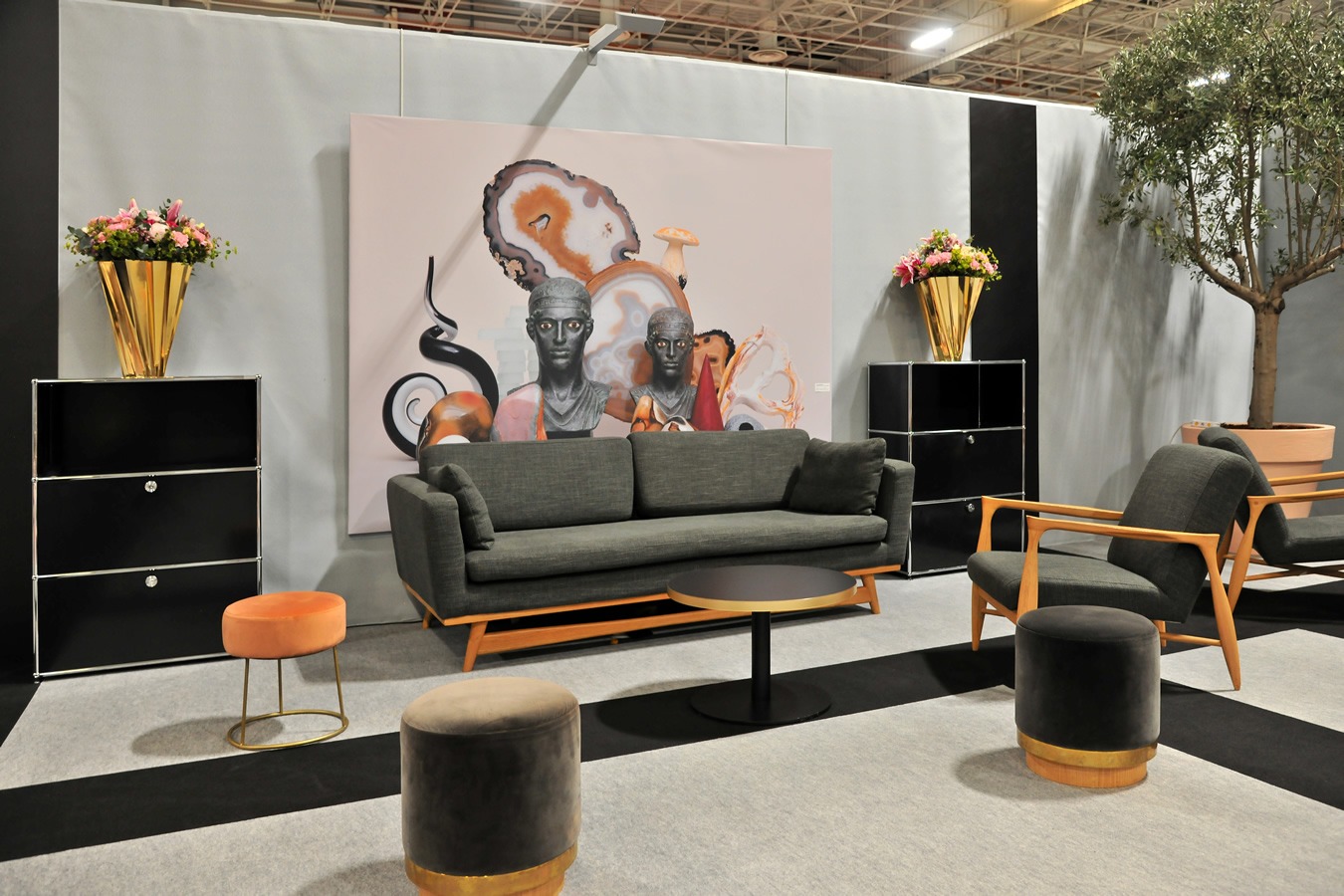 Illustration 4 du produit Fifties Sofa Victory Anthracite