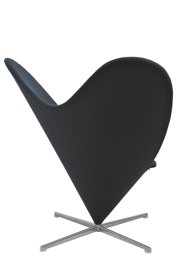 Illustration 4 du produit Fauteuil Heart Cone Noir