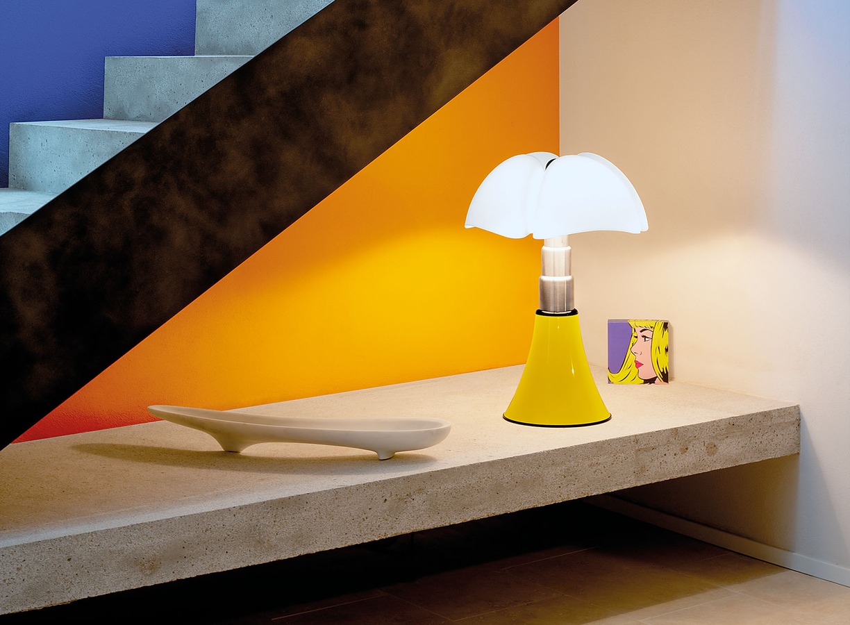 Illustration 3 du produit Lampe Pipistrello Jaune