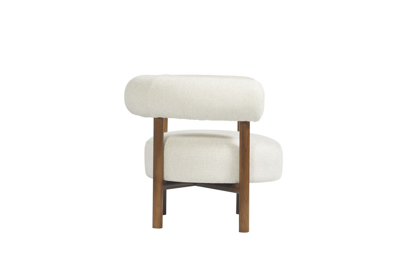 Illustration 3 du produit Carol Armchair Off White Curly