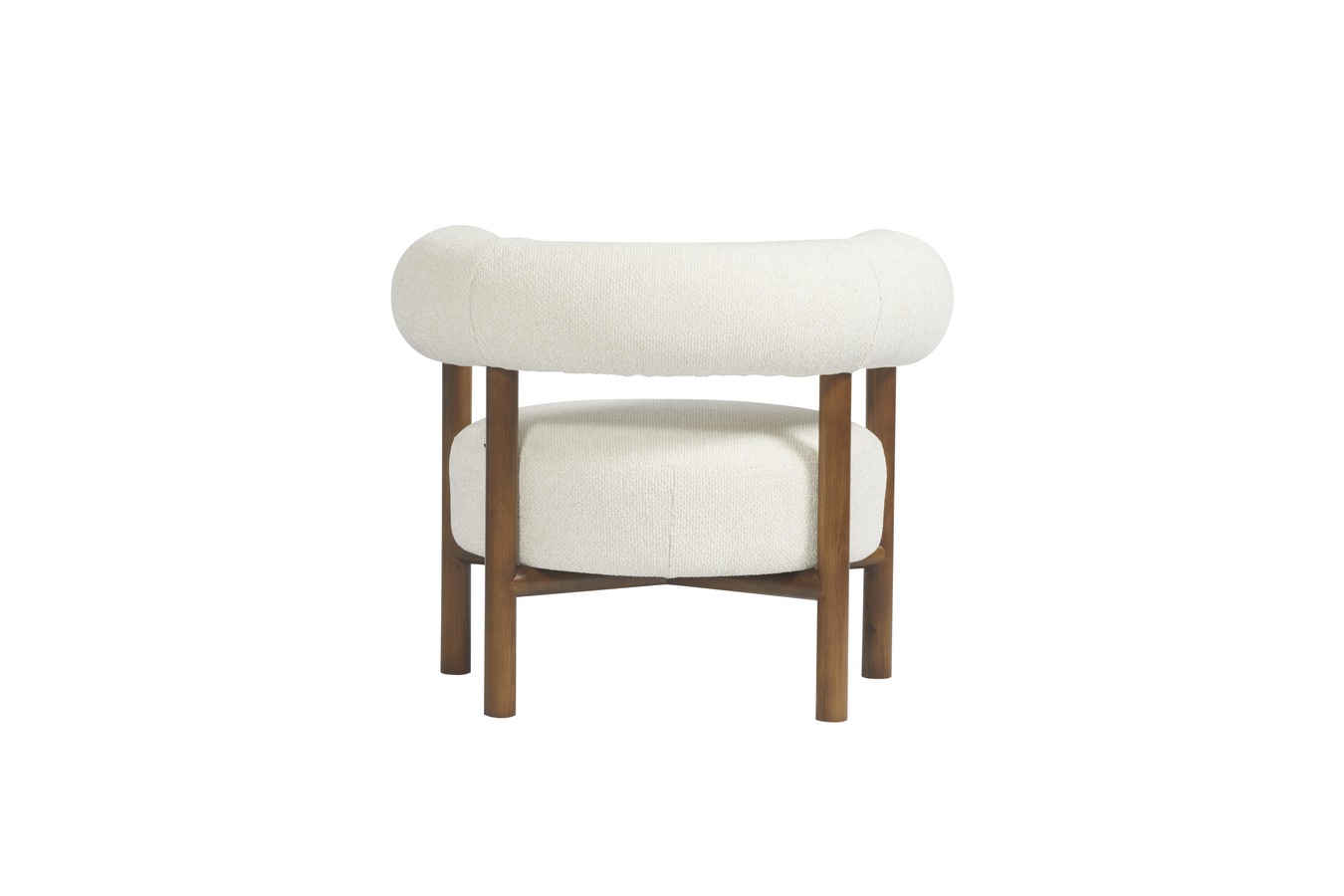 Illustration 4 du produit Carol Armchair Off White Curly