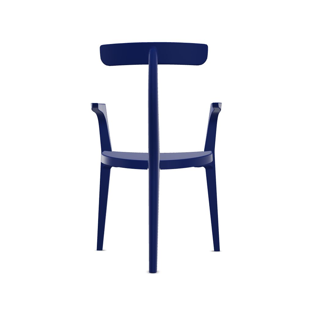 Product illustration Beluga chair black 3
