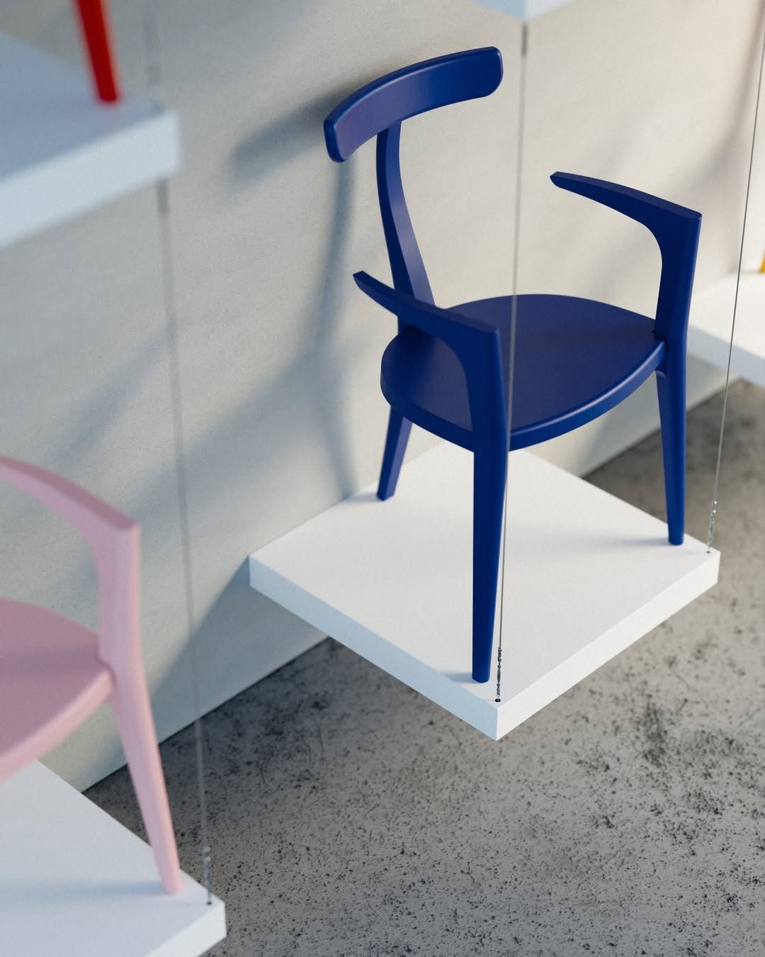 Product illustration Beluga chair black 4