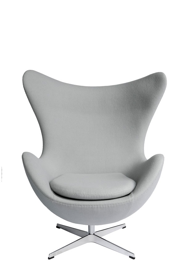 Illustration 1 du produit Egg Armchair Grey