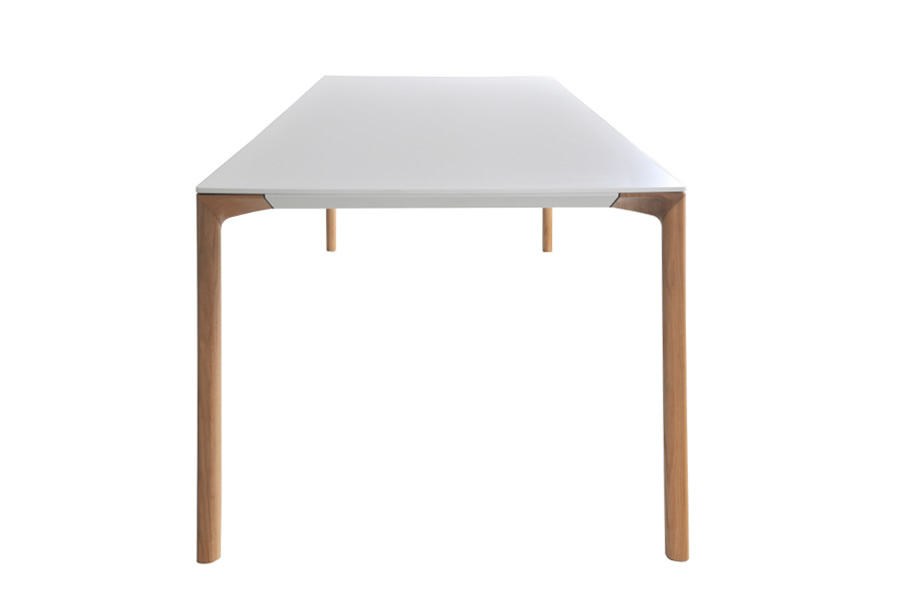 Illustration 2 du produit Boiacca Wood Tuttobianco High Table White