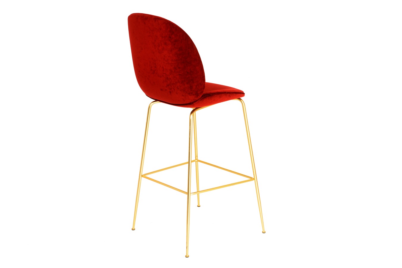 Illustration 4 du produit Tabouret Beetle Rouge