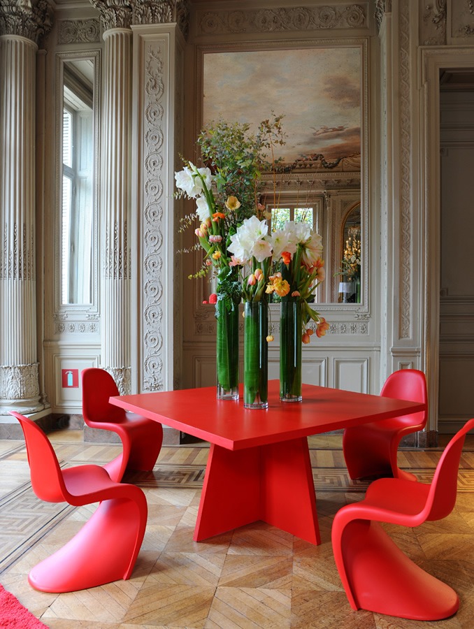 Illustration 2 du produit Panton Chair Red