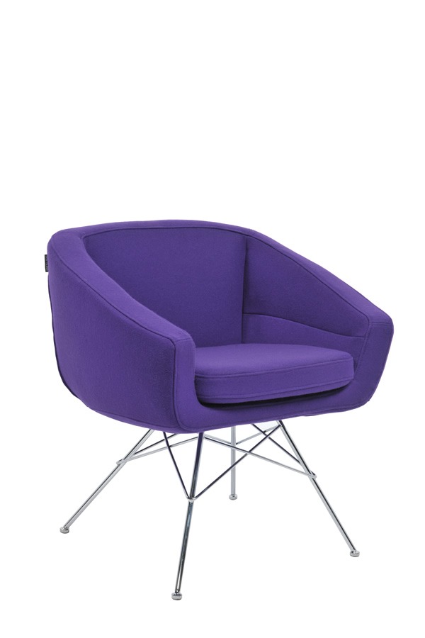 Illustration 1 du produit Fauteuil Aiko Violet