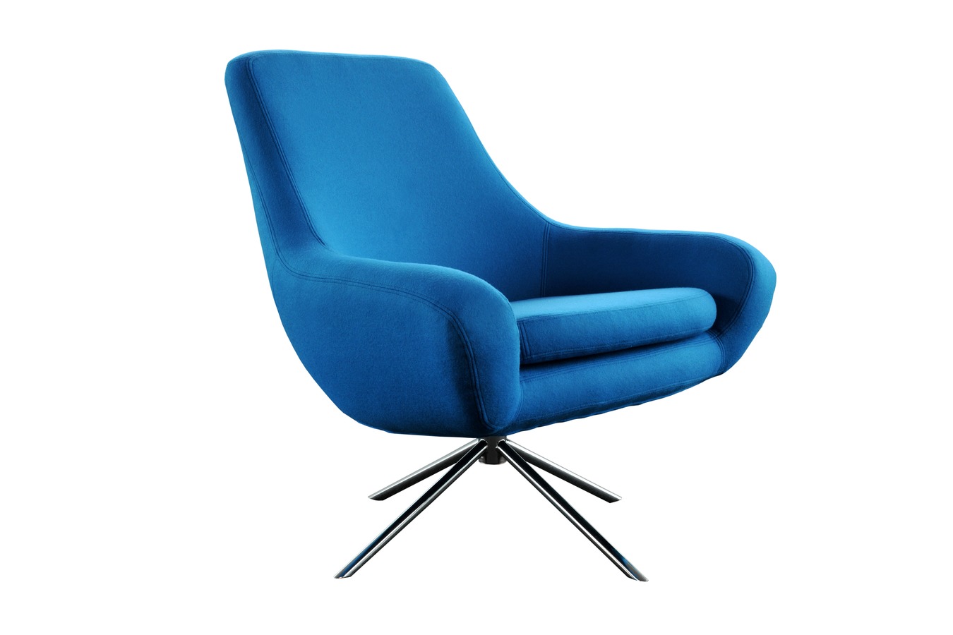 Illustration 2 du produit Fauteuil Noomi Bleu Imperial