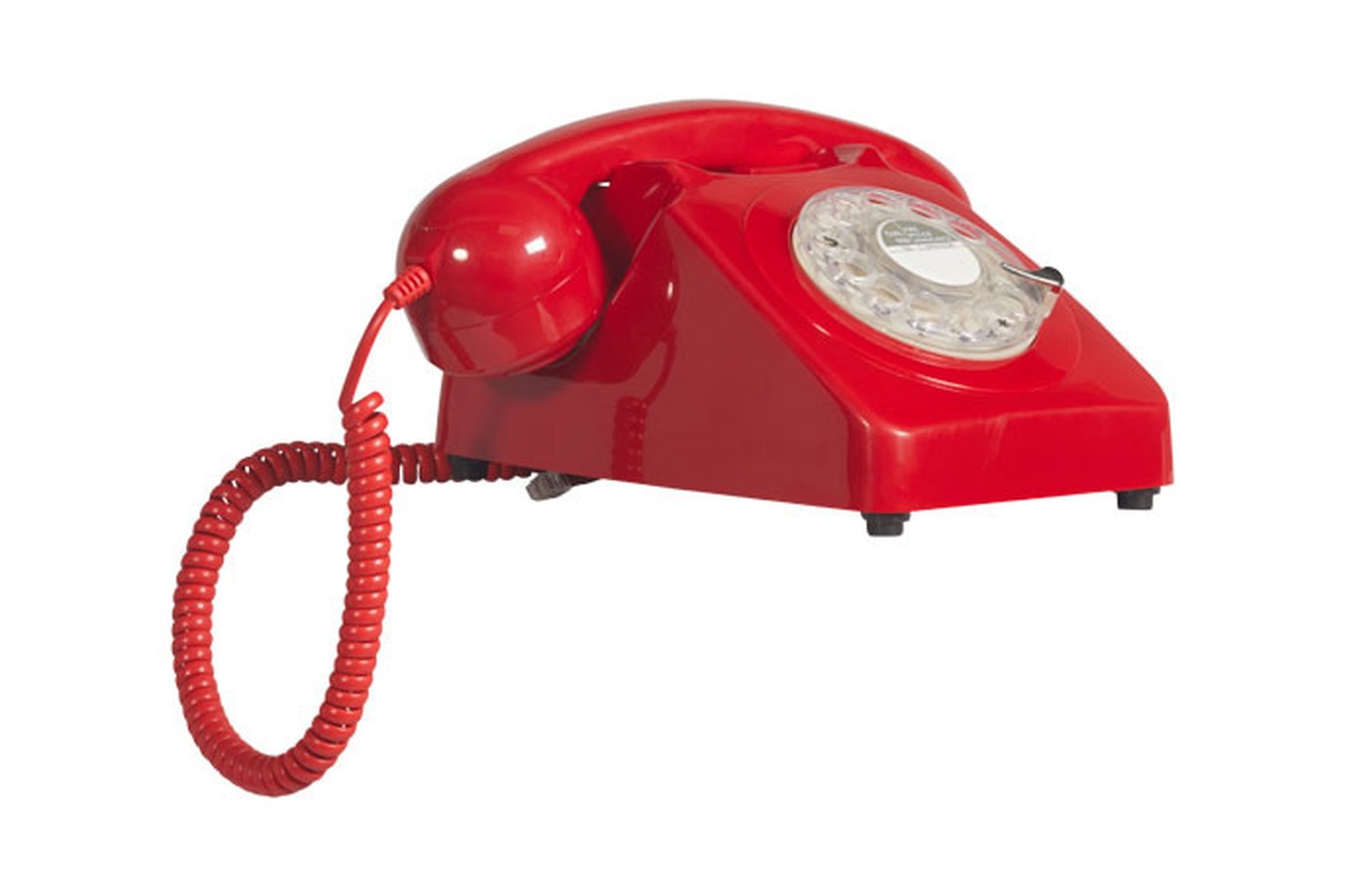 Illustration 2 du produit Téléphone Vintage Rouge