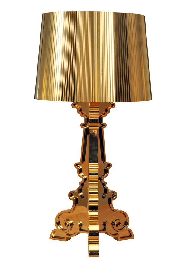 Illustration 1 du produit Lampe Bourgie Dorée