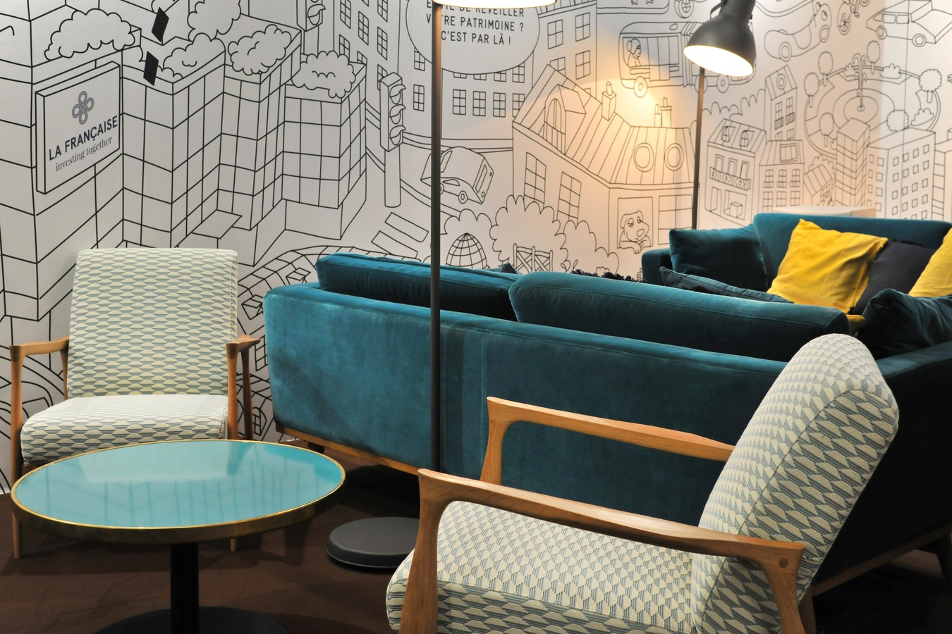 Illustration 5 du produit Fauteuil Floating Bakou Céladon