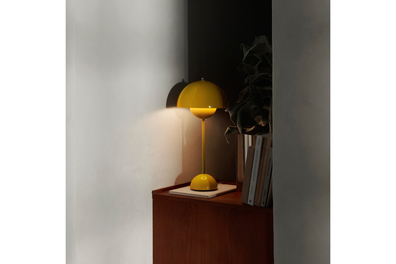 Illustration 2 du produit Lampe Flowerpot VP3 Moutarde
