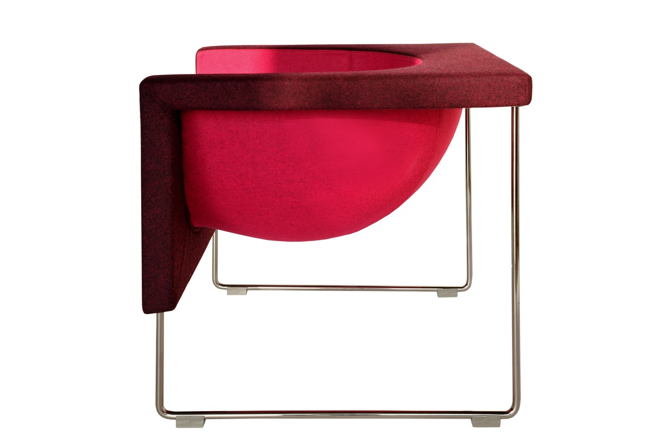 Illustration 2 du produit Fauteuil Nube Fuchsia