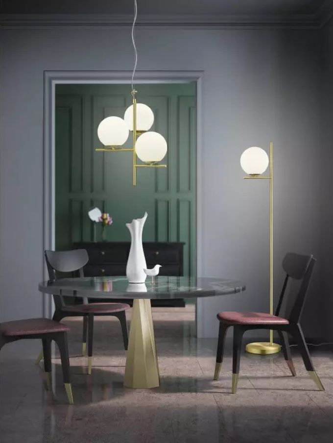 Illustration 3 du produit Gatsby Floor Lamp Gold