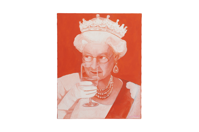 Illustration 1 du produit Queen Elisabeth Red Painting