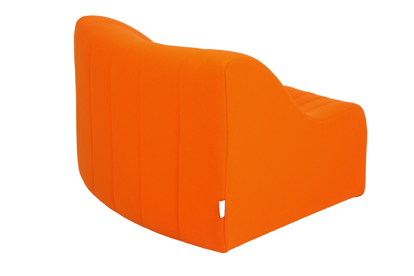 Illustration 1 du produit Chromatique Low Armless Chair Orange Lg