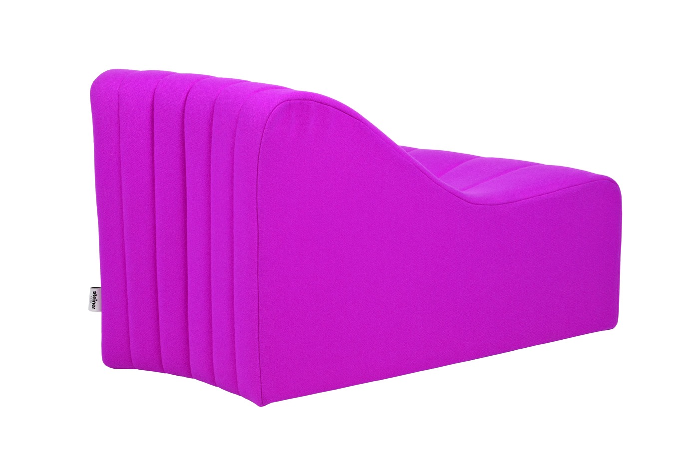 Illustration 3 du produit Chromatique Low Armless Chair Magenta Sm