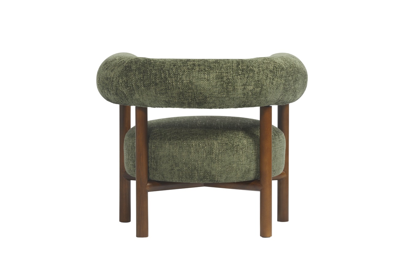 Illustration 4 du produit Fauteuil Carol Tweed Vert