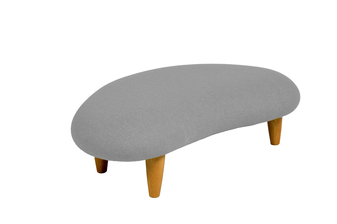 Illustration 1 du produit Freeform Ottoman Grey